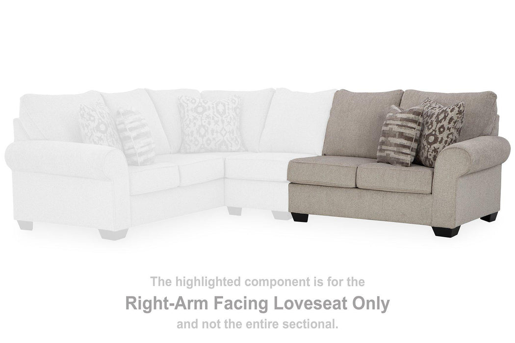 Claireah Sectional - Abundant Home Collections