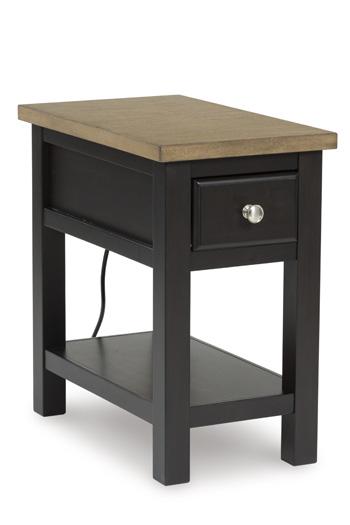 Drazmine Chairside End Table - Abundant Home Collections