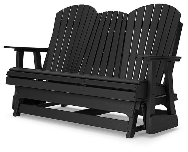 Hyland wave Outdoor Glider Loveseat - Abundant Home Collections