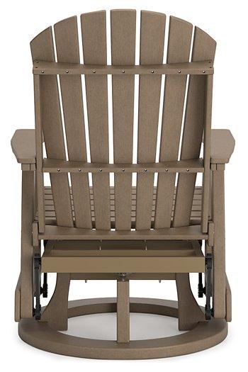 Hyland wave Outdoor Swivel Glider Chair - Abundant Home Collections