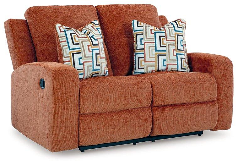 Danum Reclining Loveseat - Abundant Home Collections