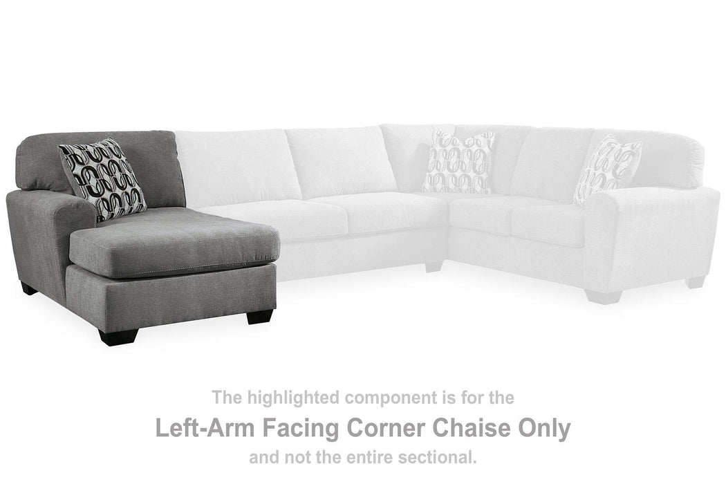 Birkdale Court Sectional - Abundant Home Collections