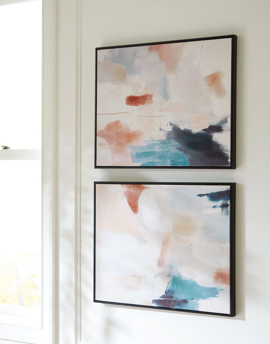 Caldish Wall Art (Set of 2) - Abundant Home Collections