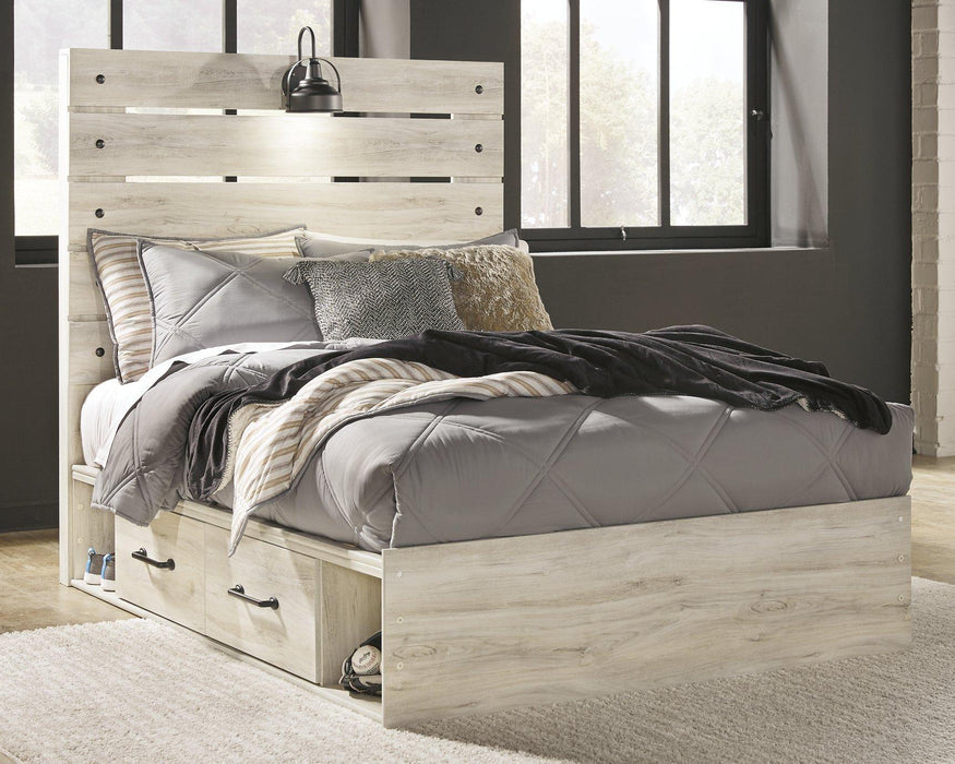 Cambeck Bed with 4 Storage Drawers - Abundant Home Collections