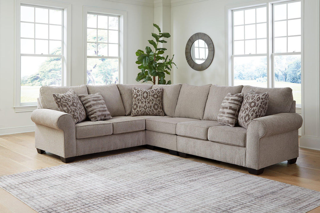 Claireah Sectional - Abundant Home Collections