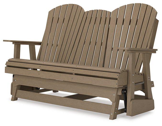 Hyland wave Outdoor Glider Loveseat - Abundant Home Collections