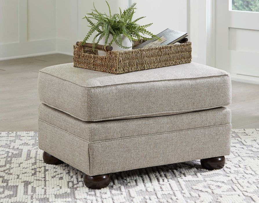 Gaelon Ottoman - Abundant Home Collections