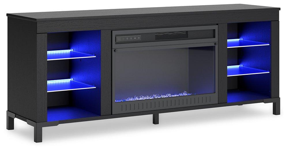 Cayberry Entertainment Center with Electric Fireplace - Abundant Home Collections