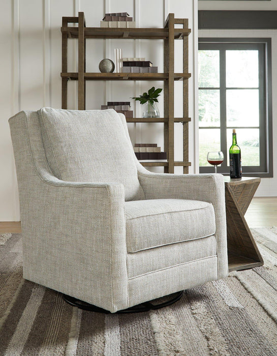Kambria Swivel Glider Accent Chair - Abundant Home Collections