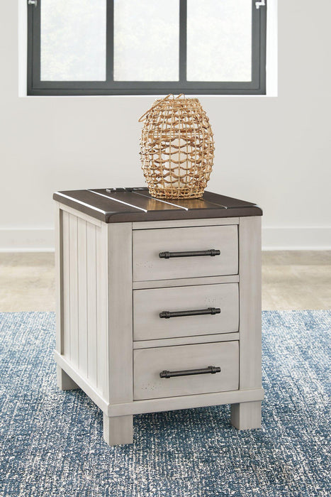 Darborn Chairside End Table - Abundant Home Collections