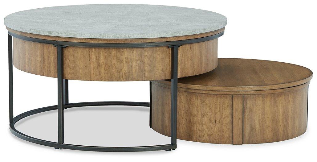 Fridley Nesting Coffee Table (Set of 2) - Abundant Home Collections