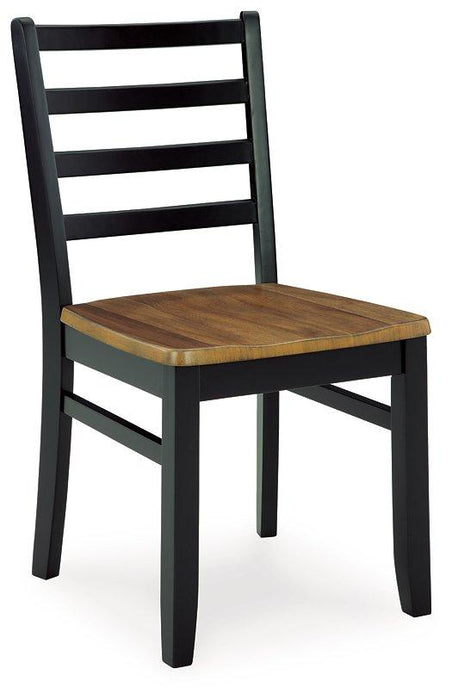 Blondon Dining Table and 6 Chairs (Set of 7) - Abundant Home Collections