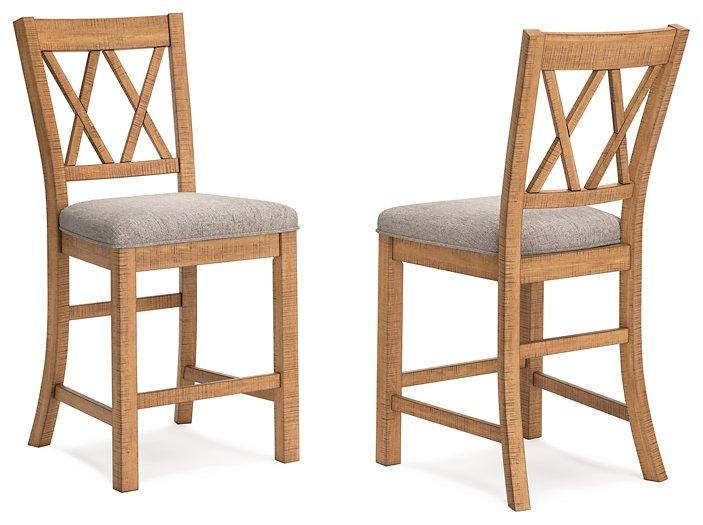 Havonplane Counter Height Barstool - Abundant Home Collections