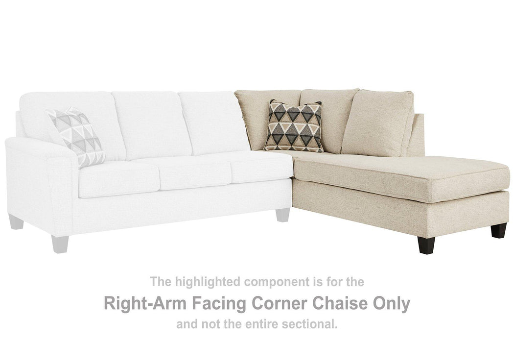 Abinger 2-Piece Sectional with Chaise - Abundant Home Collections