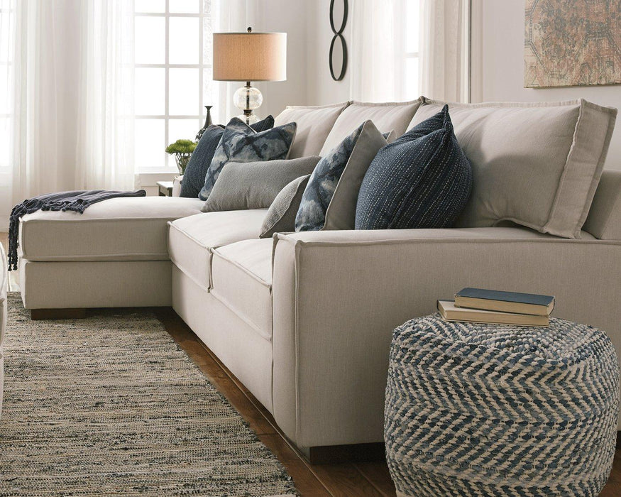 Chevron Pouf - Abundant Home Collections