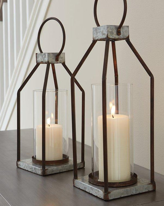 Diedrick Lantern (Set of 2) - Abundant Home Collections