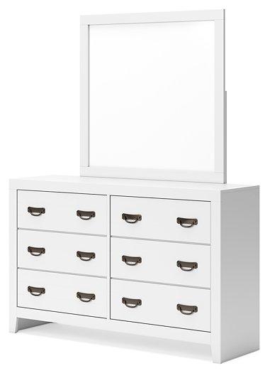 Binterglen Dresser and Mirror - Abundant Home Collections