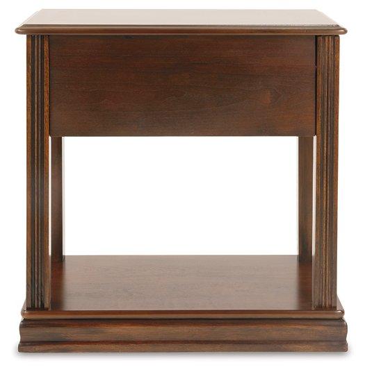 Breegin Chairside End Table - Abundant Home Collections