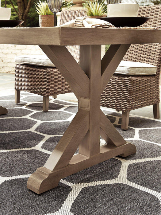 Beachcroft Outdoor Dining Table - Abundant Home Collections