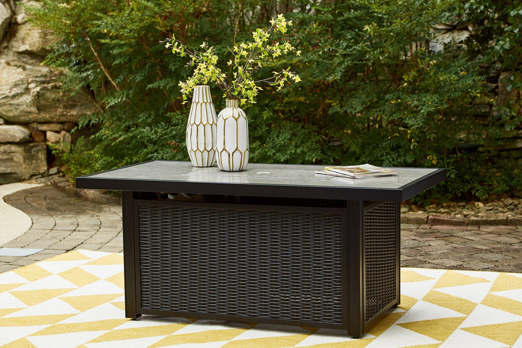 Beachcroft Outdoor Fire Pit Table - Abundant Home Collections