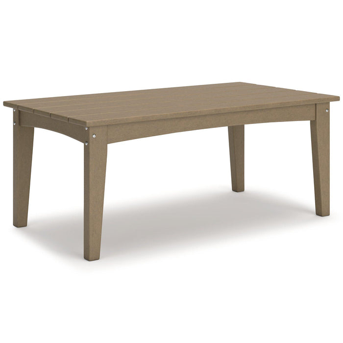 Hyland wave Outdoor Coffee Table - Abundant Home Collections
