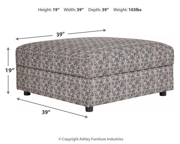 Kellway Ottoman With Storage - Abundant Home Collections