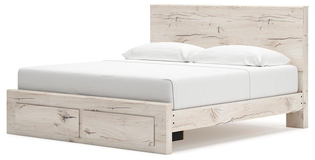 Lawroy Panel Storage Bed - Abundant Home Collections