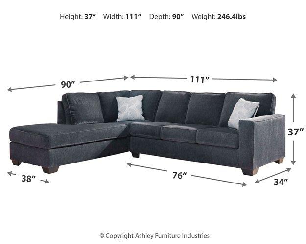 Altari Sectional with Chaise - Abundant Home Collections