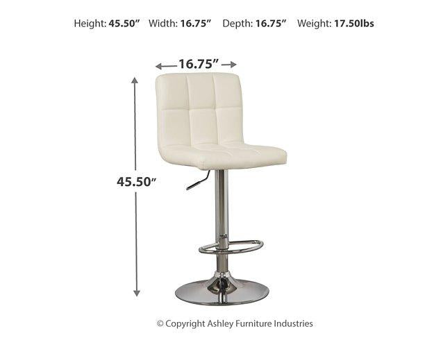Bellatier Adjustable Height Bar Stool - Abundant Home Collections