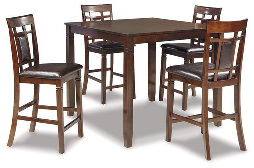 Bennox Counter Height Dining Table and Bar Stools (Set of 5) - Abundant Home Collections