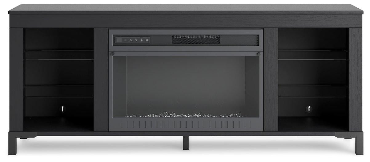 Cayberry Entertainment Center with Electric Fireplace - Abundant Home Collections