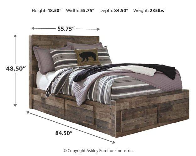 Derekson Youth Bed with 6 Storage Drawers - Abundant Home Collections