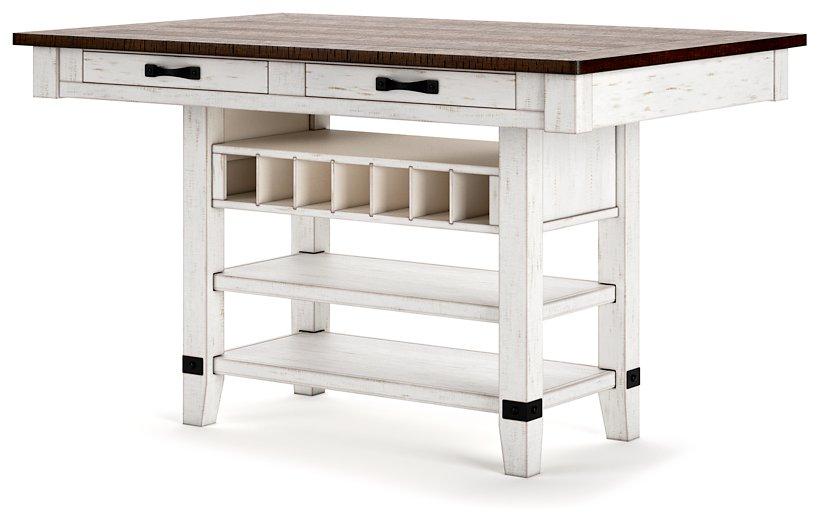 Valebeck Counter Height Dining Table - Abundant Home Collections