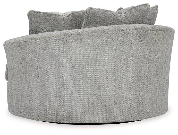 Casselbury Oversized Swivel Accent Chair - Abundant Home Collections