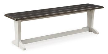 Darborn 62" Dining Bench - Abundant Home Collections