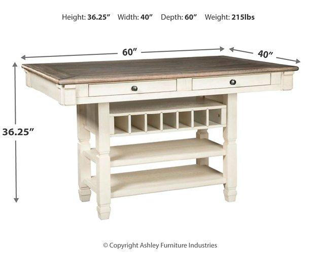 Bolanburg Counter Height Dining Table - Abundant Home Collections