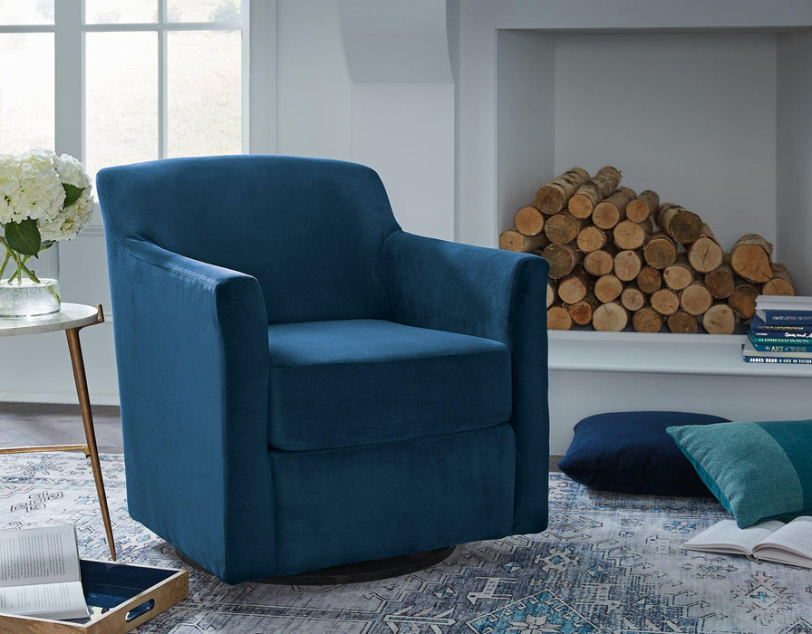 Bradney Swivel Accent Chair - Abundant Home Collections