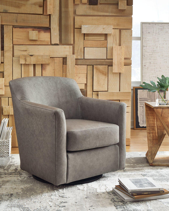 Bradney Swivel Accent Chair - Abundant Home Collections