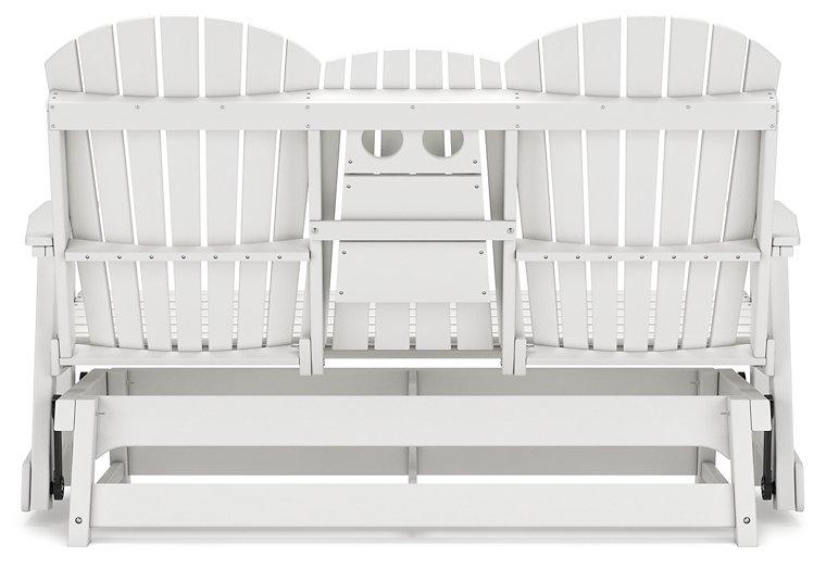 Hyland wave Outdoor Glider Loveseat - Abundant Home Collections