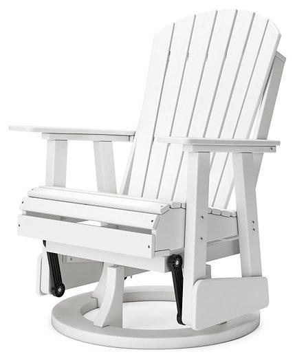 Hyland wave Outdoor Swivel Glider Chair - Abundant Home Collections