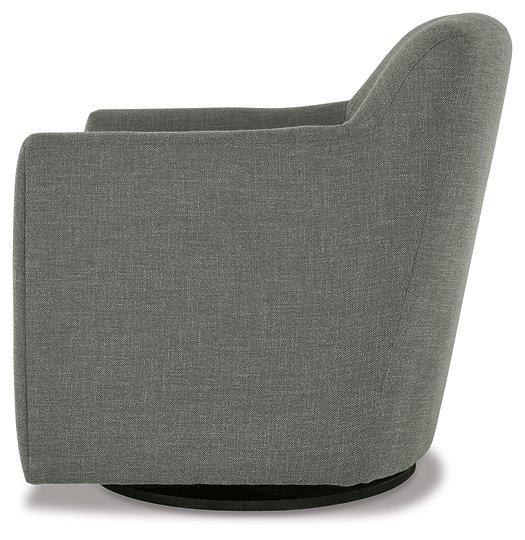 Bradney Swivel Accent Chair - Abundant Home Collections