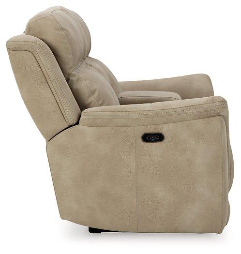 Next-Gen DuraPella Power Reclining Loveseat with Console - Abundant Home Collections