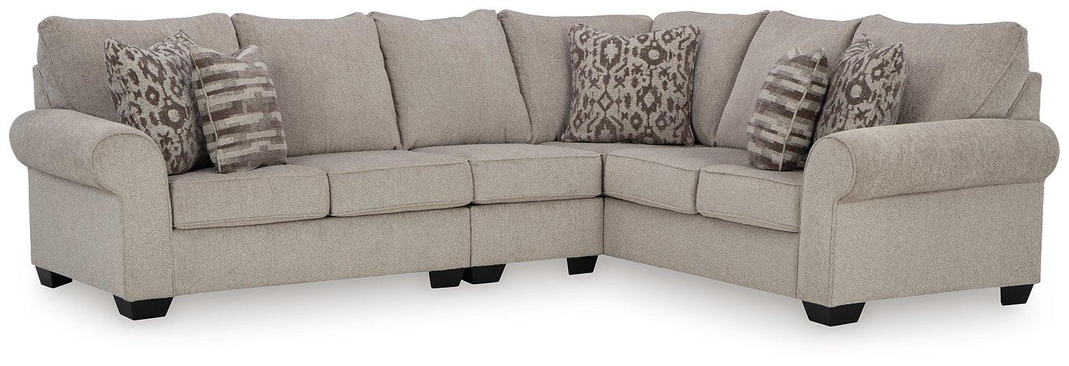 Claireah Sectional - Abundant Home Collections