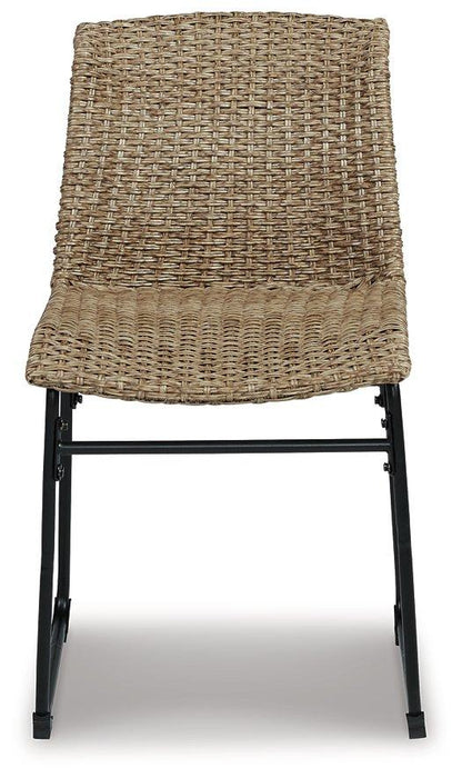 Amaris Outdoor Dining Chair (Set of 2) - Abundant Home Collections