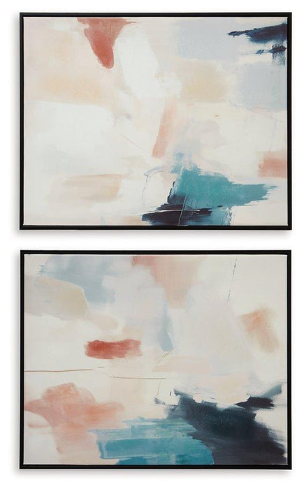 Caldish Wall Art (Set of 2) - Abundant Home Collections