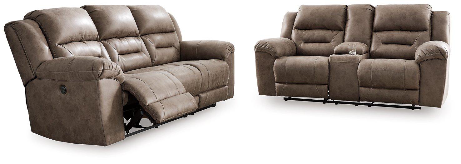 Stoneland Living Room Set - Abundant Home Collections