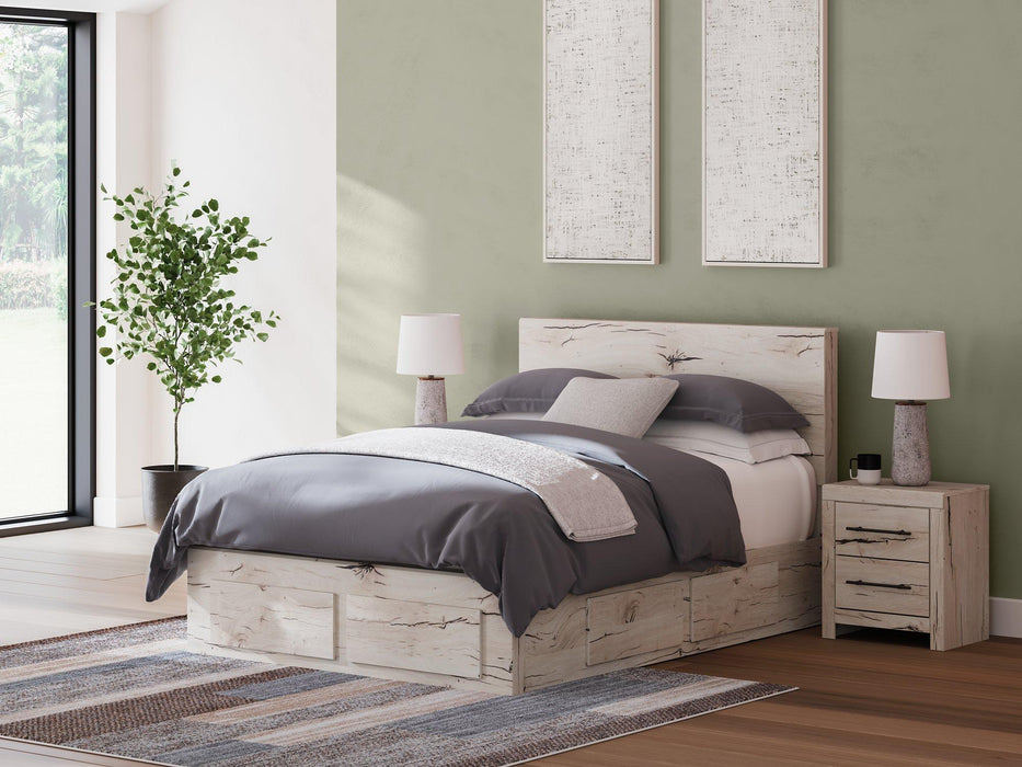 Lawroy Panel Storage Bed - Abundant Home Collections