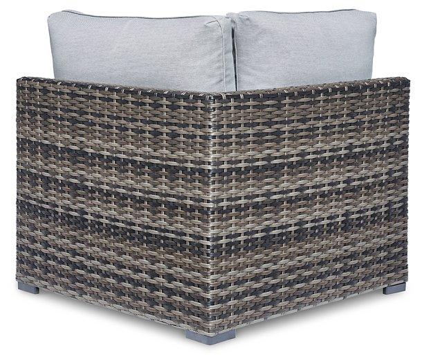 Harbor Court Corner with Cushion (Set of 2) - Abundant Home Collections