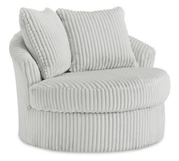 Gramwell Swivel Accent Chair - Abundant Home Collections