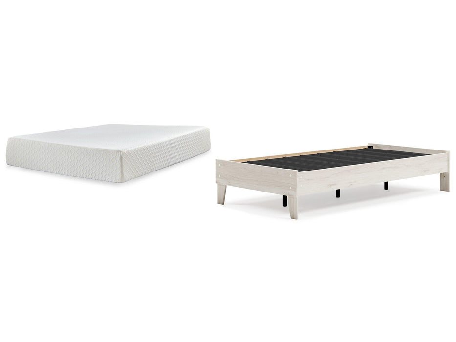 Socalle Bed and Mattress Set - Abundant Home Collections